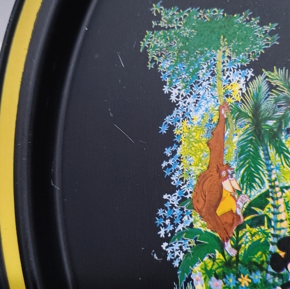 Vintage Walt Disney World Florida Souvenir Metal Tray - Picture 3 of 6